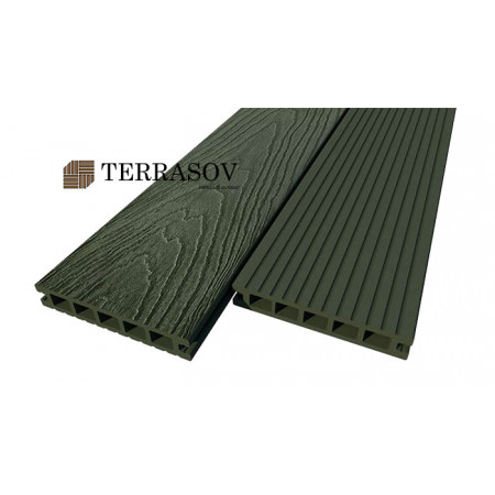Террасная доска TERRASOV Vista 3d 150x26   (без НДС) (Олива)