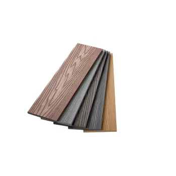 Заборная доска TERRASOV MODERN 3D 140x11 Красное дерево