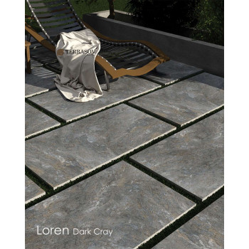 Керамогранит Loren Dark Grey  60*60*2