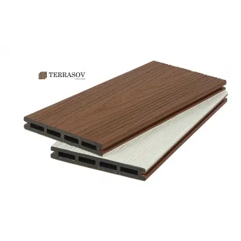 Террасная доска ДПК co-extrusion 1.5 двухцветная (Песок)