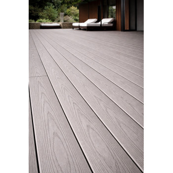 Террасная доска TERRASOV VISTA CLASSIK 2D 26х160 (Серый дым)