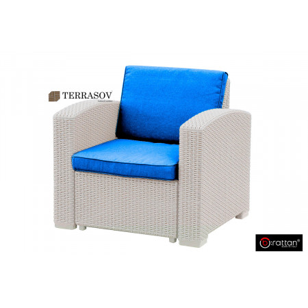 Комплект мебели Rattan Premium 5, СЕРЫЙ