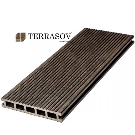 Террасная доска Dortmax VELVET BAROCCO (Черный)