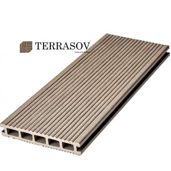 Террасная доска Dortmax VELVET BAROCCO (Серый)