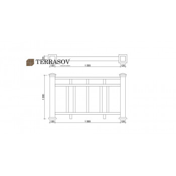 Ограждение TERRASOV #6