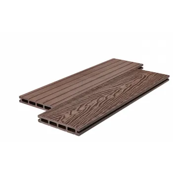 Террасная доска TERRASOV LIGHT 135x22 (Венге)