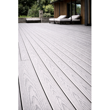 Террасная доска TERRASOV MODERN 3D 146х24  (Серый)
